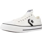 Converse A01607C Erkek Star Player 76 Vintage Chevron Spor Ayakkabı, Vintage Beyaz/Siyah, 9.5 Women/7.5 Men