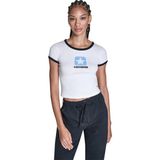Converse Box Star Ringer Tee Beyaz Kadın Tshirt - L
