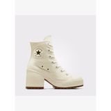 Converse Chuck 70 De Luxe Heel Kadın Krem Platform Bot