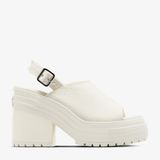Converse Chuck 70 De Luxe Heel Unisex Krem Platform Sandalet Krem