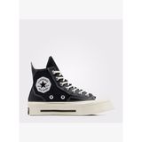 Converse Chuck 70 De Luxe Squared Unisex Siyah Platform Sneaker