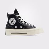 Converse Chuck 70 De Luxe Squared Unisex Siyah Sneaker - 001-Siyah