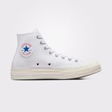 Converse Chuck 70 Leather Kadın Beyaz Sneaker - 102-Beyaz