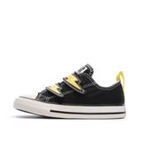 Converse Chuck Taylor All Star 2 Erkek Bebek Yürüyüş Ayakkabısı, 20 EU, A08376C[20 ], Siyah, Erkek Bebek