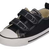 Converse Chuck Taylor All Star 2V Leopar Baskılı Küçük Çocuklar EGRET/Siyah/Prime Pembe Spor Ayakkabı, siyah beyaz, 6 UK Child