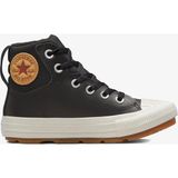 Converse Chuck Taylor All Star Berkshire Siyah Deri Bot Çocuk için Hafif ve Esnek Taban Yapısı