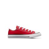 Converse Chuck Taylor All Star Çekirdek Öküz Spor Ayakkabı, Unisex Bebek, Blanco-Rojo, 26