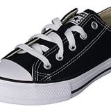 Converse Chuck Taylor All Star Çekirdek Öküz Spor Ayakkabı, Unisex Bebek, (OX - Siyah), 34 AB