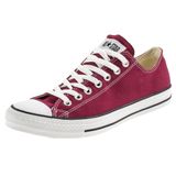 Converse Chuck Taylor All Star Çekirdek Öküz, Unisex Sneaker, Kırmızı, Boyut 42