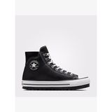 converse Chuck Taylor All Star City Trek Su Geçirmez Unisex Siyah Deri Bot