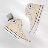 Converse Chuck Taylor All Star Classic Kadın Krem Sneaker Spor Ayakkabı