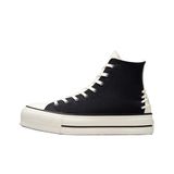 Converse Chuck Taylor All Star Crafted Laces Lift Platform Kadın Günlük Spor Ayakkabı Siyah 38