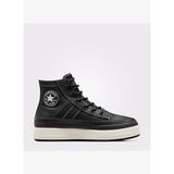 Converse Chuck Taylor All Star Equip Unisex Siyah Deri Su Geçirmez Bot