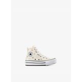Converse Chuck Taylor All Star Eva Lift Platform Florals Çocuk Krem Sneaker