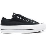 Converse Chuck Taylor All Star High Lift Kadın Siyah Sneaker Yüksek Tabanlı Konforlu Deri Malzeme