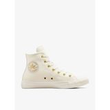 Converse Chuck Taylor All Star Kadın Deri Sneaker Krem