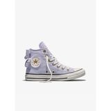Converse Chuck Taylor All Star Kadın Fiyonklu Mor Sneaker
