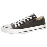 Converse Chuck Taylor All Star Leather Kadın Günlük Spor Ayakkabı Siyah 39.5