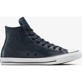 Converse Chuck Taylor All Star Leather Unisex Lacivert Sneaker 467 Nefes Alabilir Yapı ile Koşu İçin İdeal