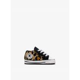 Converse Chuck Taylor All Star Leopar Desenli Bebek Siyah Sneaker