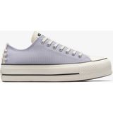 Converse Chuck Taylor All Star Lift Crafted Laces Kadın Lila Platform Sneaker.505 - Mor