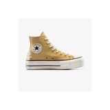 Converse Chuck Taylor All Star Lift Crafted Laces Kadın Turuncu Platform Sneaker