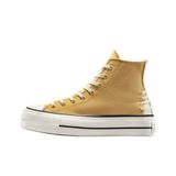 Converse Chuck Taylor All Star Lift Crafted Laces Unisex Beyaz Platform Sneaker, A12551C