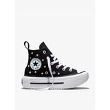 Converse Chuck Taylor All Star Lift Double Stack Çocuk Siyah Sneaker