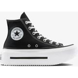 Converse Chuck Taylor All Star Lift Double Stack Kadın Günlük Spor Ayakkabı - Gri - Siyah
