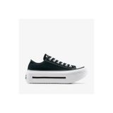 Converse Chuck Taylor All Star Lift Double Stack Pl Kadın Siyah Sneaker