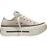 Converse Chuck Taylor All Star Lift Double Stack Platform Deer Bej Kadın Sneaker Ayakkabı