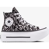 Converse Chuck Taylor All Star Lift Double Stack Unisex Siyah Sneaker - 001-Siyah