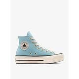 Converse Chuck Taylor All Star Lift Kadın Açık Mavi Süet Platform Sneaker