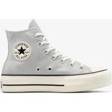 Converse Chuck Taylor All Star Lift Kadın Beyaz Sneaker - 102-Gri
