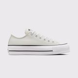 Converse Chuck Taylor All Star Lift Kadın Gri Platform Sneaker - 095-Ggri