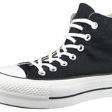 Converse Chuck Taylor All Star Lift Kadın Günlük Spor Ayakkabı Siyah 38