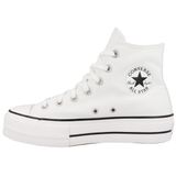 Converse Chuck Taylor All Star Lift kadın jimnastik ayakkabısı, Beyaz, siyah ve beyaz, 43 EU