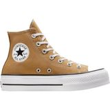 Converse Chuck Taylor All Star Lift Kadın Kahverengi Platform Sneaker.211 - Sarı