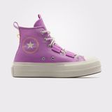 Converse Chuck Taylor All Star Lift Kadın Lila Platform Sneaker - 500-Mor