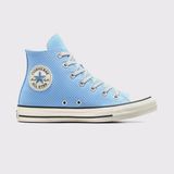 Converse Chuck Taylor All Star Lift Kadın Mavi Sneaker - 473-Mavi