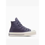 Converse Chuck Taylor All Star Lift Kadın Mor Deri Bot