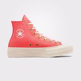 Converse Chuck Taylor All Star Lift Kadın Pembe Platform Sneaker - 637-Pembe