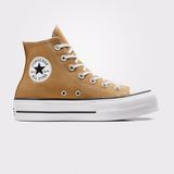 Converse Chuck Taylor All Star Lift Platform Kadın Kahverengi Sneaker - 211-Kahverengi