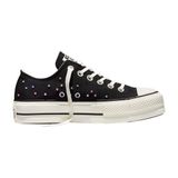 Converse Chuck Taylor All Star Lift Platform Mini Studs Siyah Kadın Sneaker Ayakkabı