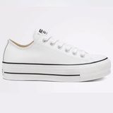 Converse Chuck Taylor All Star Lift Unisex Beyaz Deri Platform Sneaker.102
