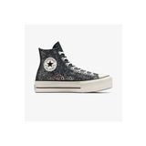 converse Chuck Taylor All Star Lift Unisex Lacivert Platform Sneaker