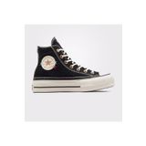 converse Chuck Taylor All Star Lift Unisex Siyah Platform Sneaker