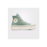 converse Chuck Taylor All Star Lift Unisex Yeşil Platform Sneaker