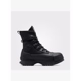 Converse Chuck Taylor All Star Lugged 2.0 CC XHi Unisex Siyah Deri Platform Su Geçirmez Bot