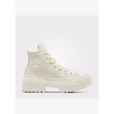 Converse Chuck Taylor All Star Lugged Heel Kadın Bej Deri Platform Bot